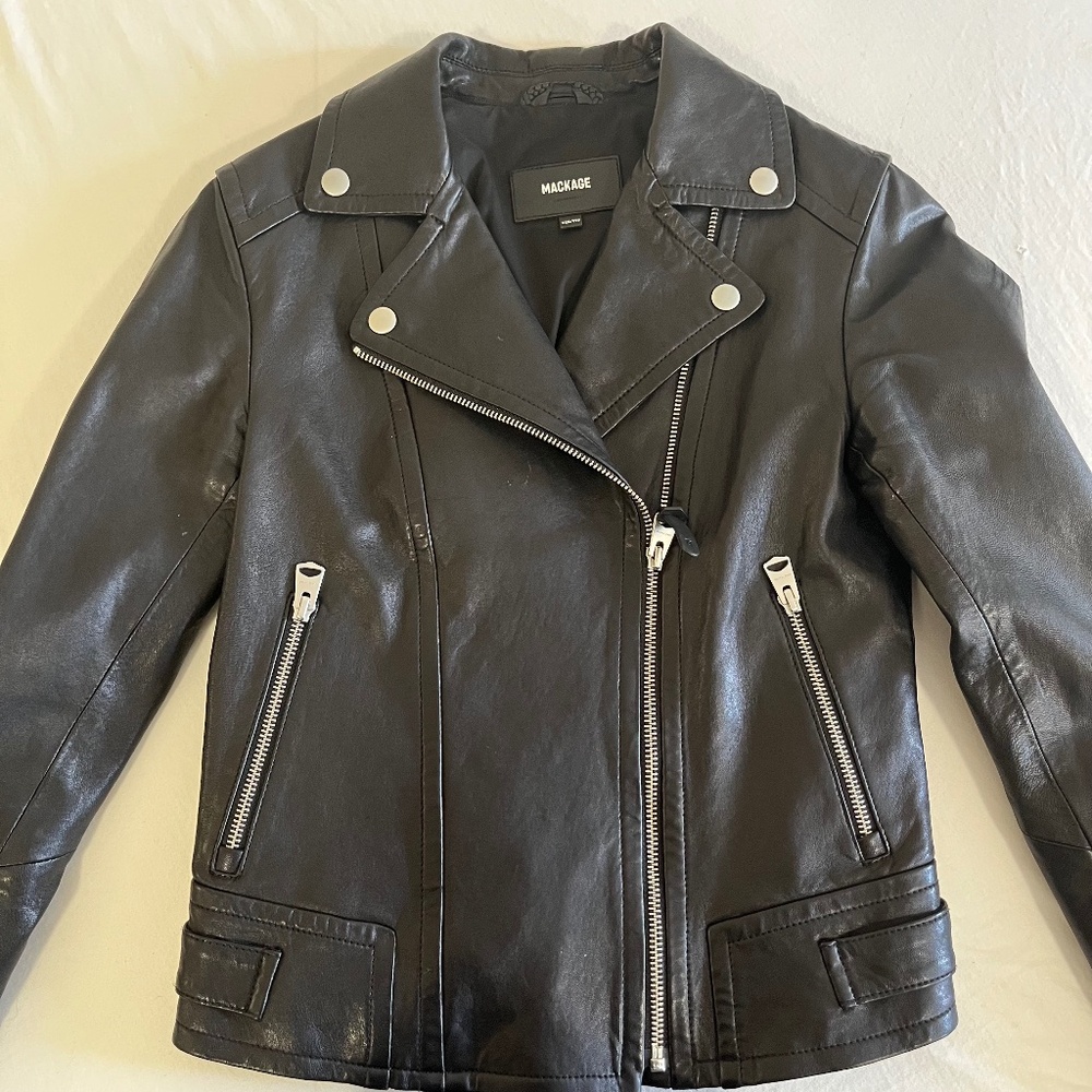 Mackage Leather Jacket